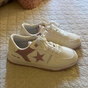 Vintage Havana Pink & White Sneakers